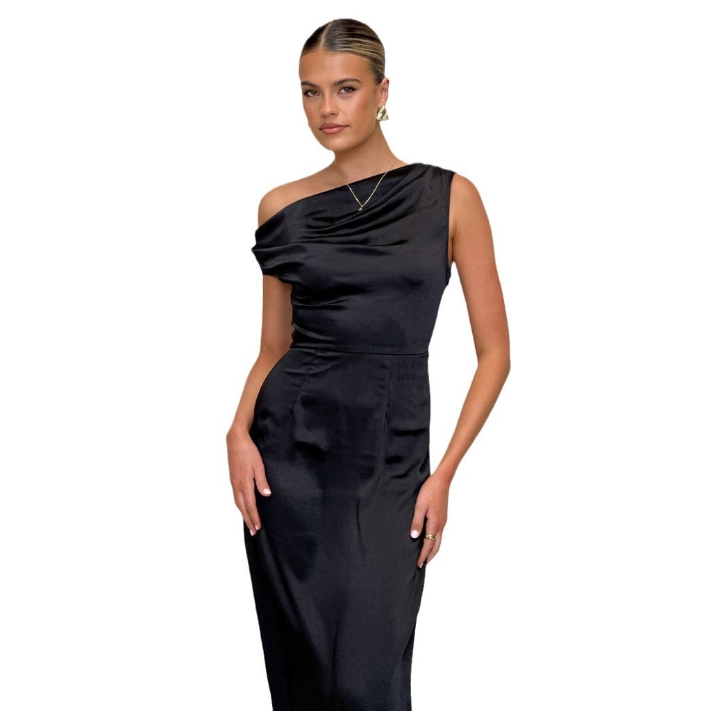 Sexy Tube Top Sleeveless Midi Dress