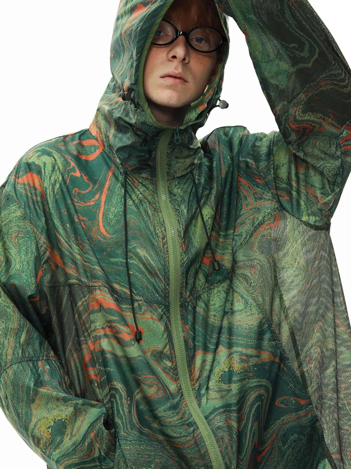 UV Protection Ice Silk Sun Protection Clothing Men's Lightweight Breathable Jacket