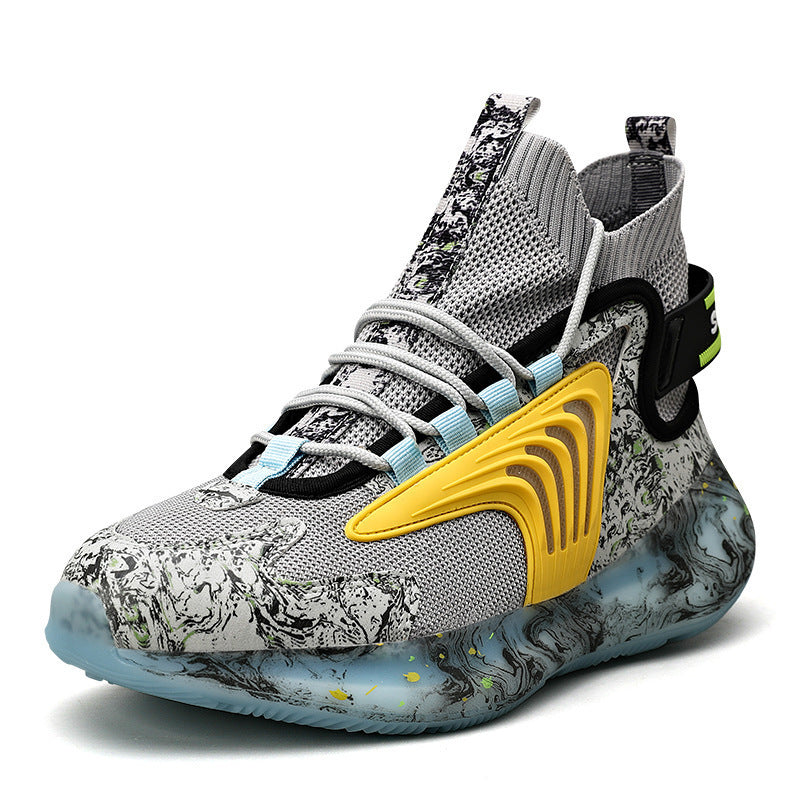 Breathable Men's Shoes Flying Woven Mesh Shoes