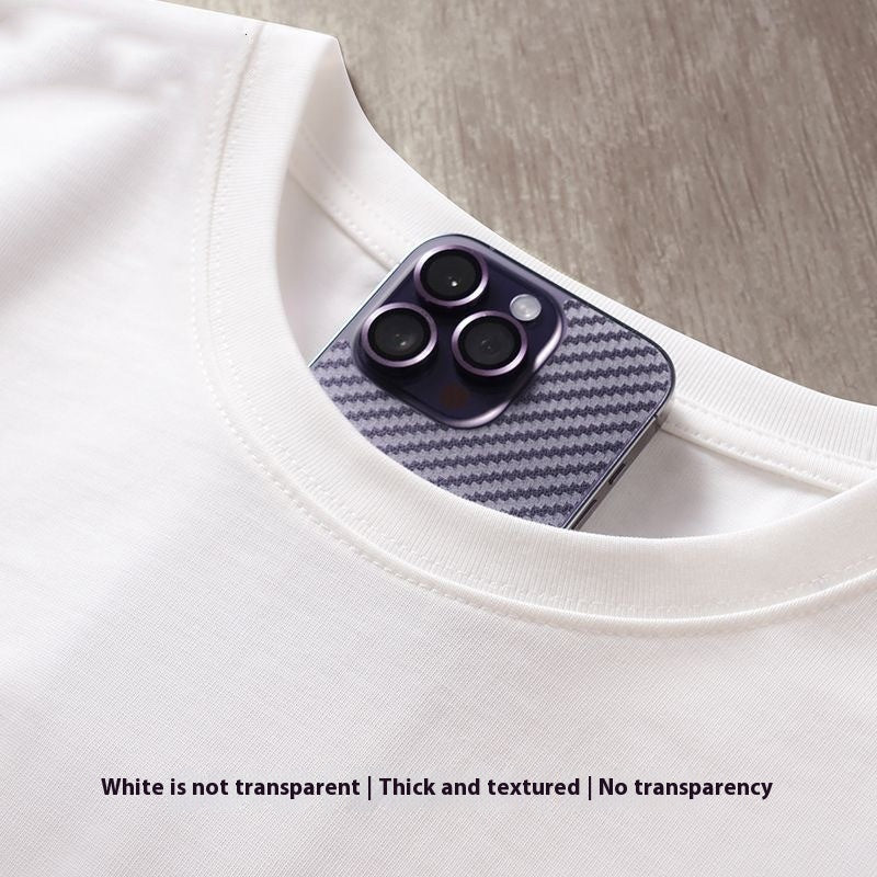 Cotton Short Sleeve T-shirt Men's Loose And Simple Printed Top
