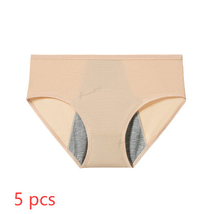 5pcs Women's Leak-proof Menstrual Underwear