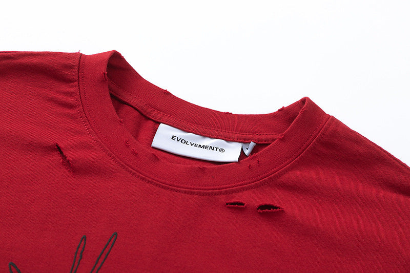 Men's Summer New American Short-sleeved T-shirt
