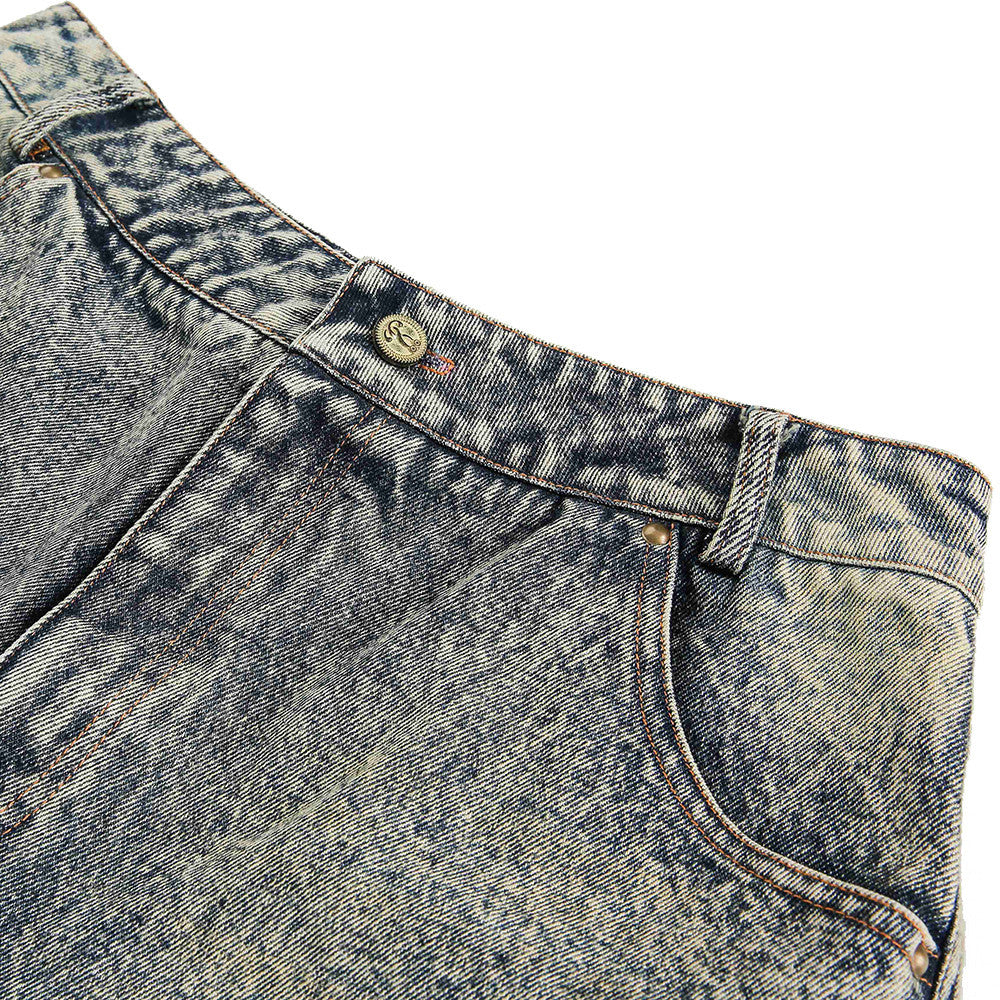 Men's Stitched Camouflage Frayed Do The Old Cowboy Shorts