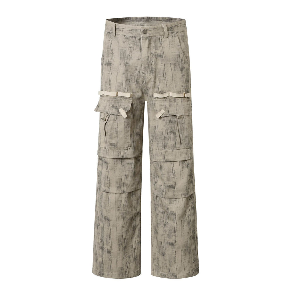 Spring New Retro Loose Wash Overalls