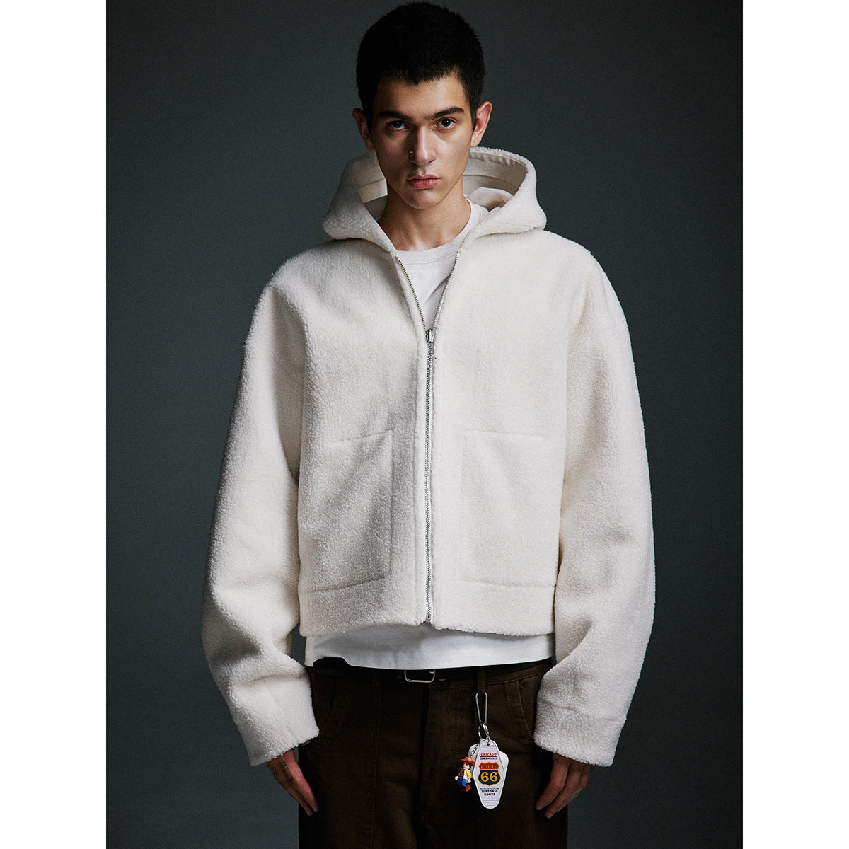 Retro Double-sided Lamb Wool Coat Warm-keeping Cotton Clothing