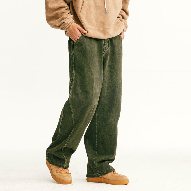 Siro Twill Loose Cargo Trousers
