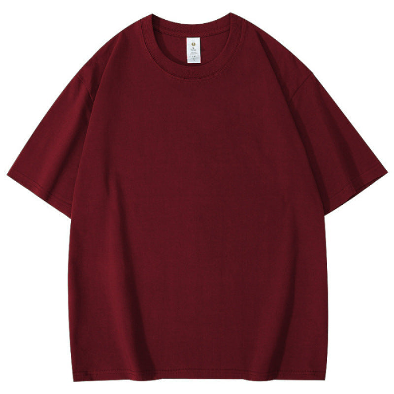 Men's Youth Half Sleeve T-shirt Loose Plus Size