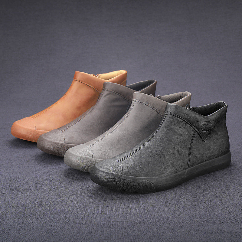 High Top Shoes Casual Shoes English Leather