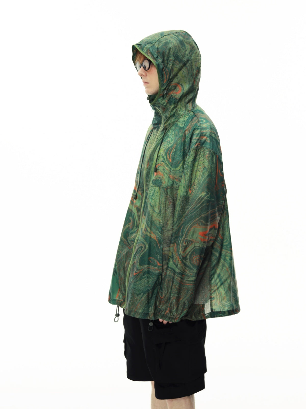 UV Protection Ice Silk Sun Protection Clothing Men's Lightweight Breathable Jacket