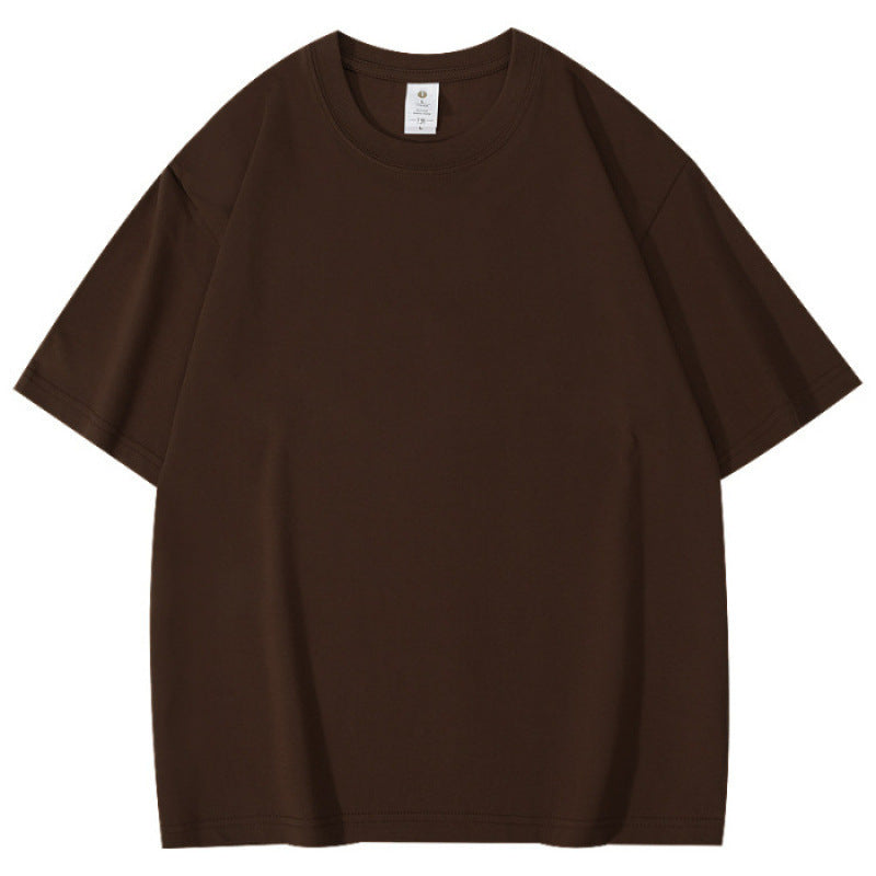 Men's Youth Half Sleeve T-shirt Loose Plus Size